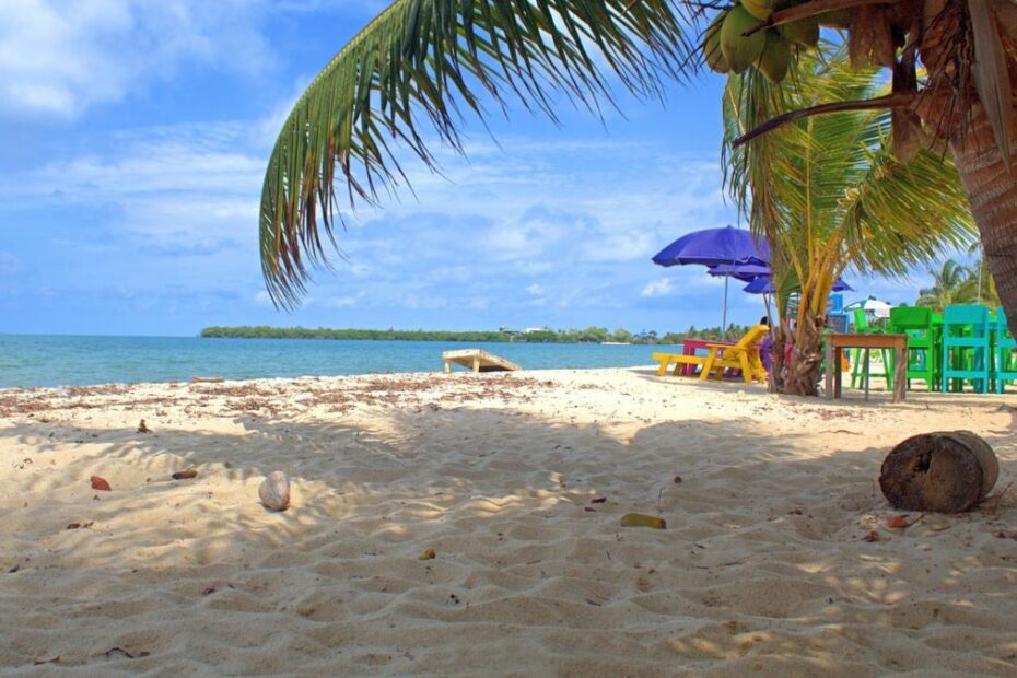 Bars in Placencia, Belize