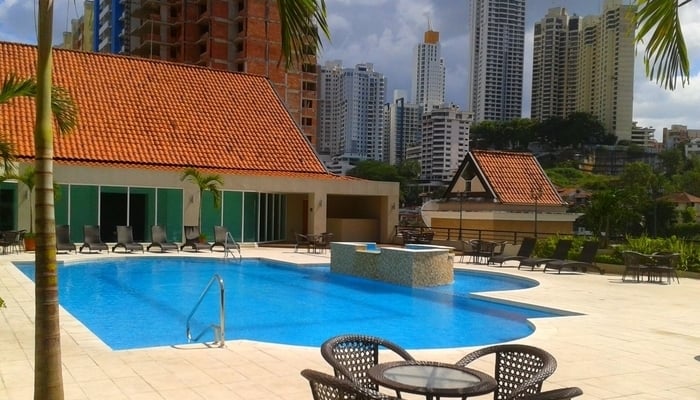 Poolside at the Central Park Hotel in El Dorado, Panama City / Central Park Hotel Panama City Facebook Page Poolside at the Central Park Hotel in El Dorado, Panama City