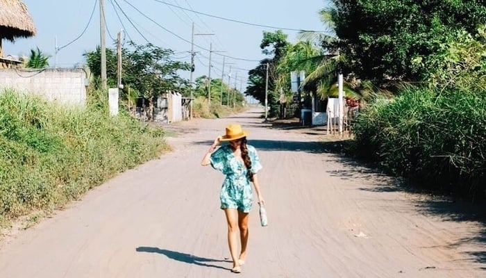 The streets of El Paredón, Guatemala / Paredon Surf Club Facebook Page The streets of El Paredón, Guatemala