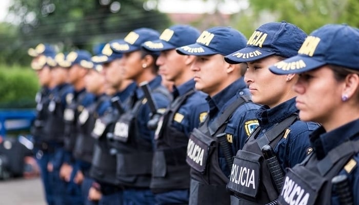 Police in Costa Rica 