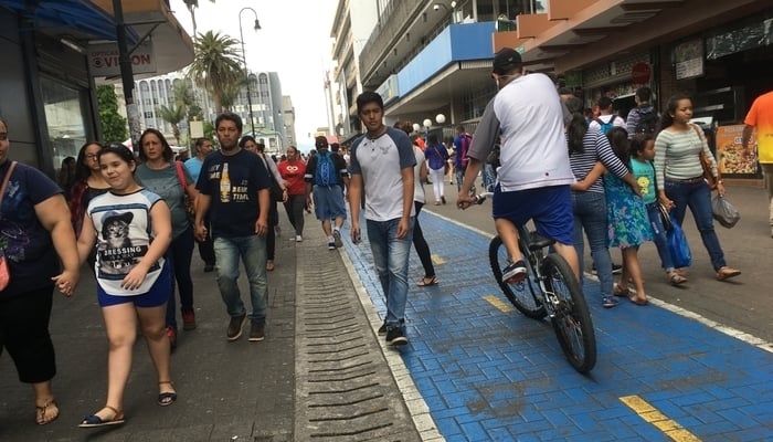 The streets of San Jose, Costa Rica 