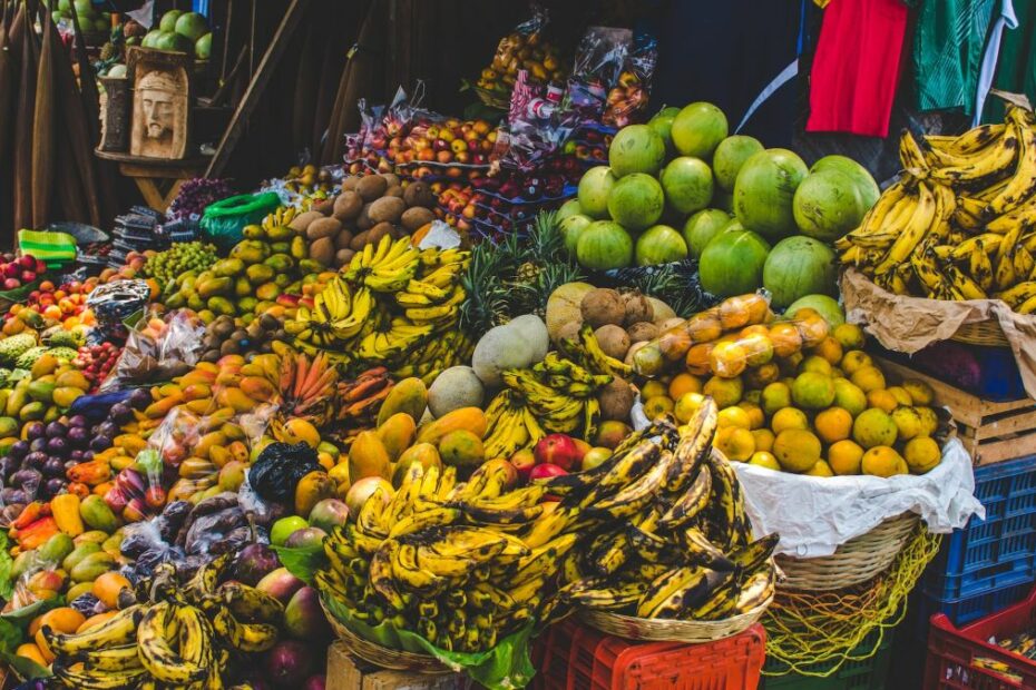 Grocery shopping in Antigua, Guatemala