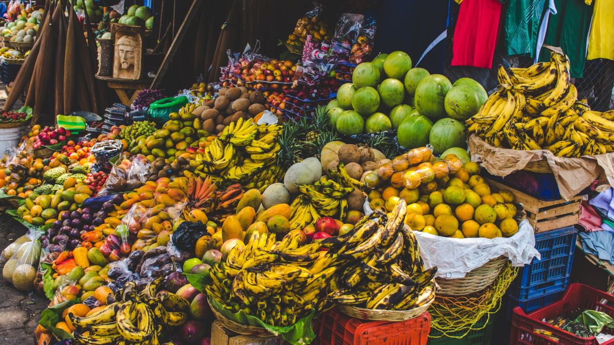 Grocery shopping in Antigua, Guatemala