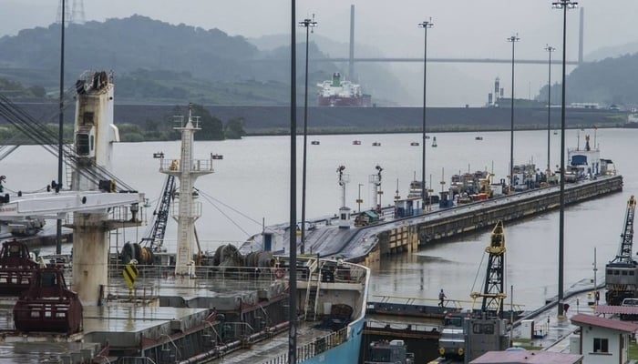 Miraflores Locks, Panama Canal: Another view from visitor center / Canal de Panamá Facebook page Miraflores Locks, Panama Canal: Another view from visitor center