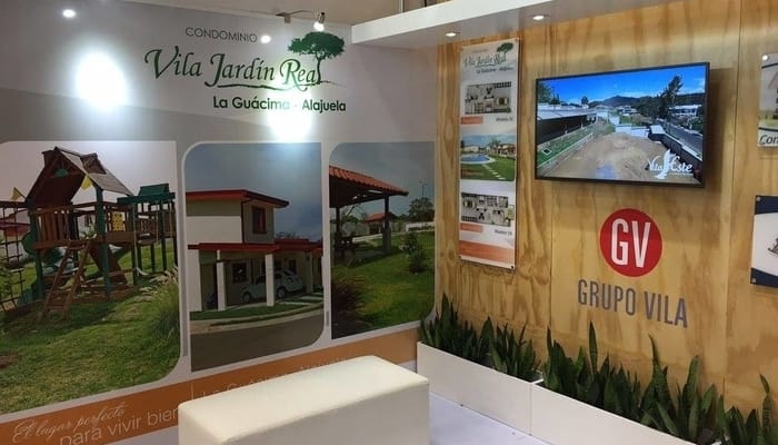 Real estate in Costa Rica: Grupo Vila stand at Expocasa