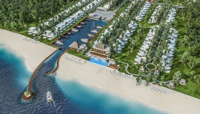 Artist's impression of Njoi Beach Residences, Trujillo, Honduras 