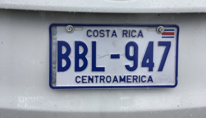 Is Panama part of Central America / License plates in Panama don't look like this 