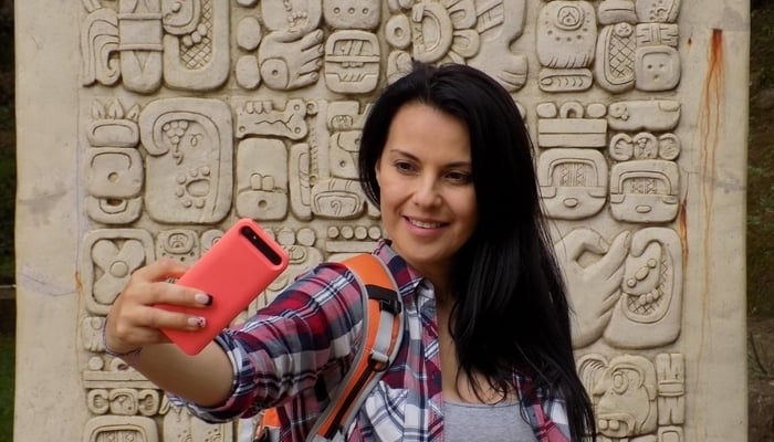 Social media in Guatemala / selfie / Patricia Llerena (Facebook)