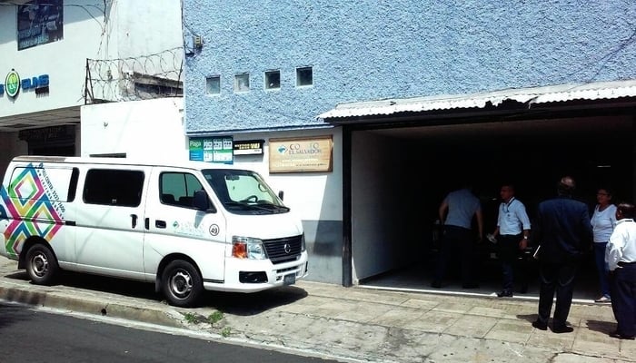 A post office in El Salvador 