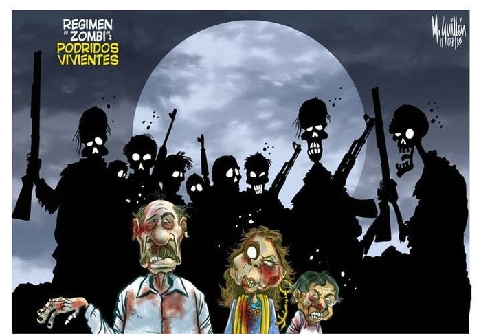 And talking of The Walking Dead... Daniel Ortega and his zombie regime 