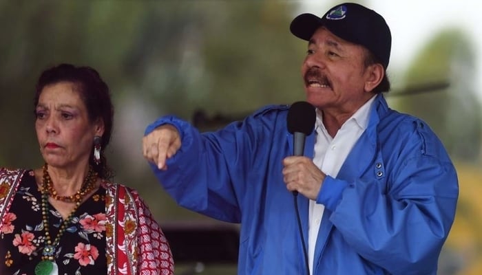 Daniel Ortega and Rosario Murillo