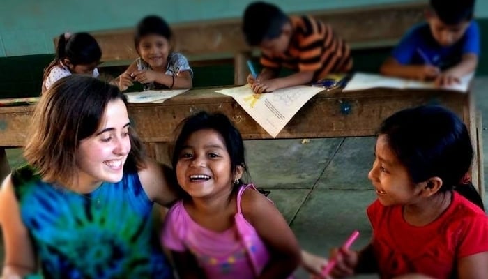 Working with kids in the Polochic Valley, Guatemala 