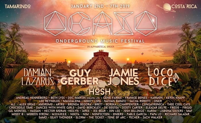 The Ocaso Underground Music Festival 