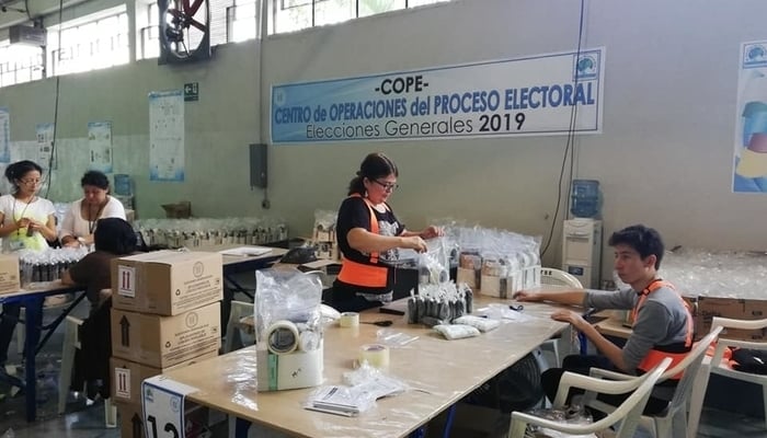 Guatemala election 2019 preparations / TSE Guatemala Facebook Page