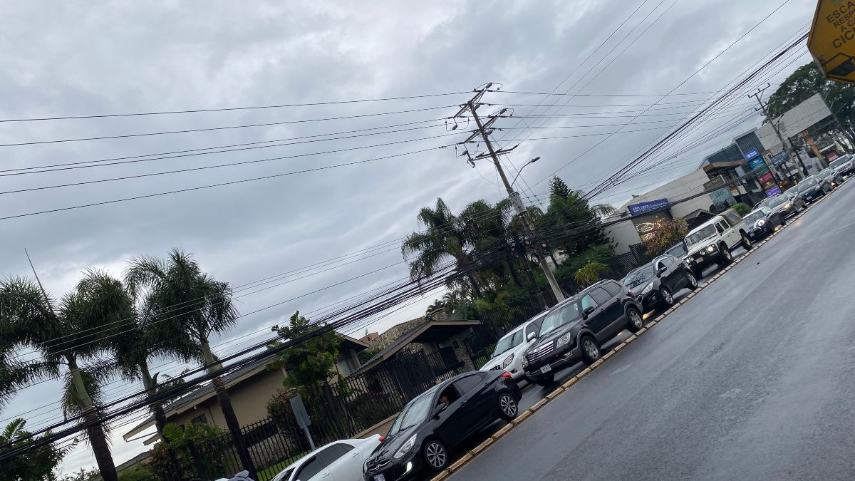 Central America city traffic