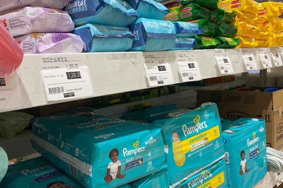 Baby essentials in Central America