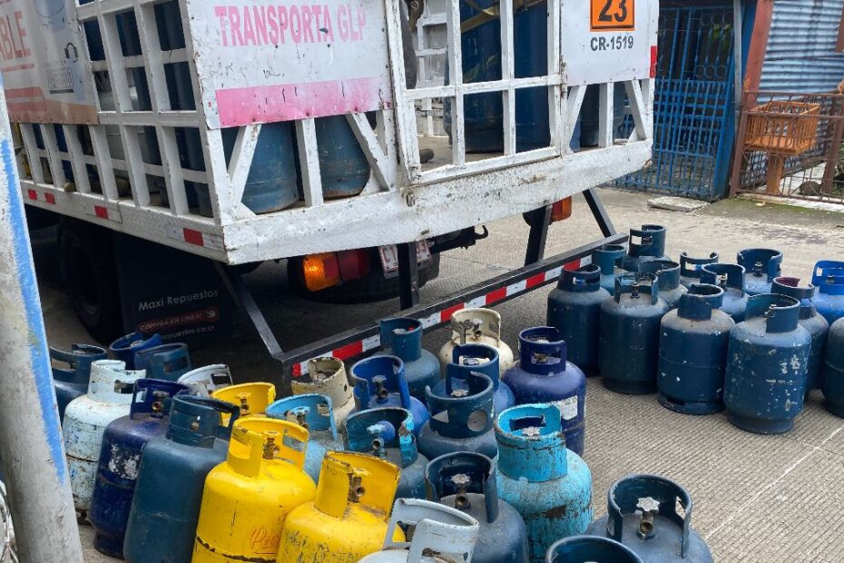 Cooking gas cylinders